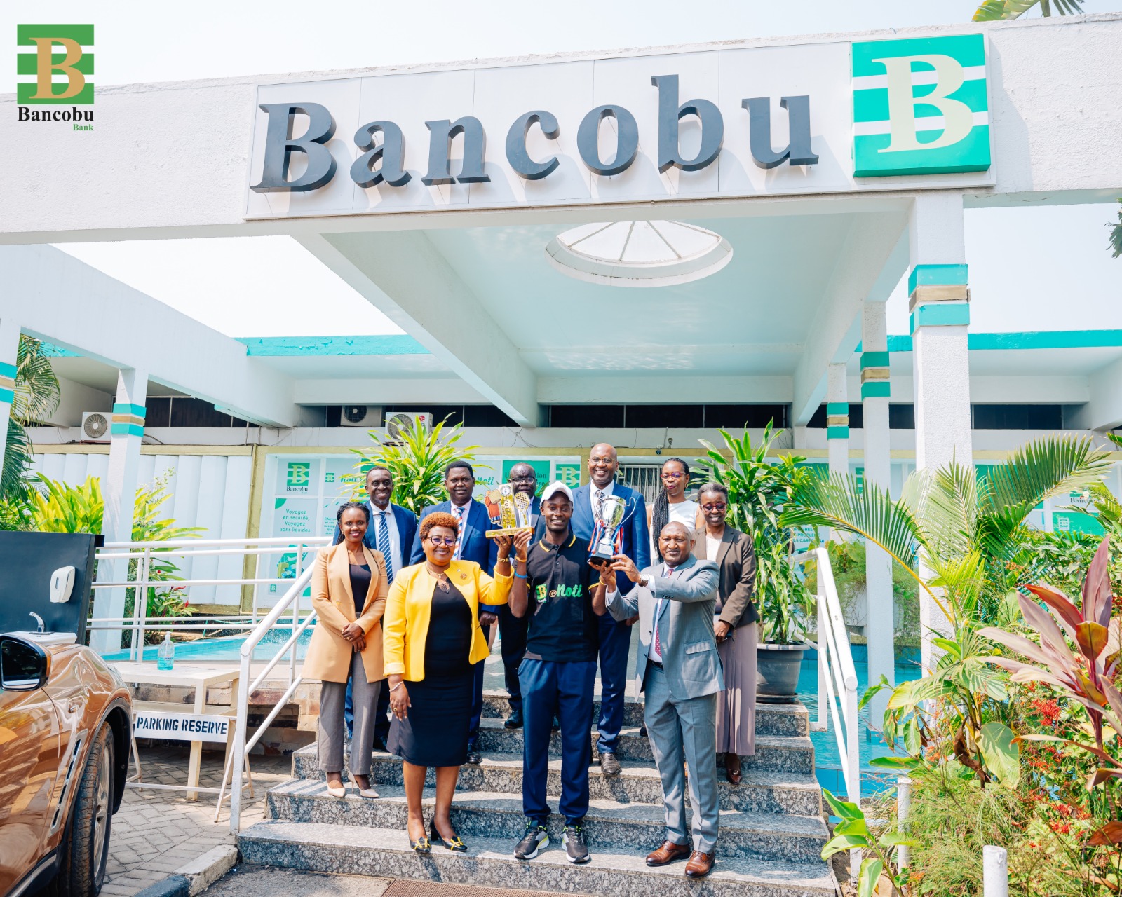 Visite de Allan Terry GATOTO à la Bancobu